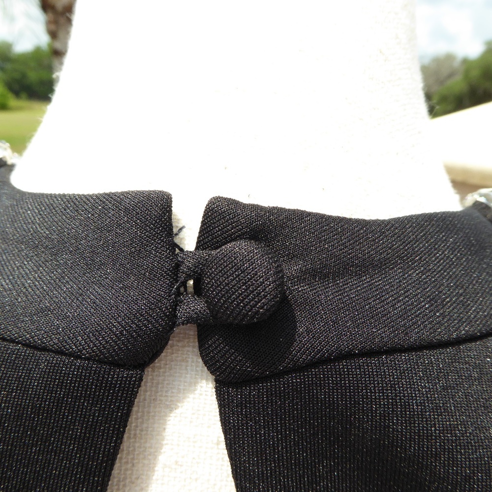 Bisou Bisou Peplum Dress by Michele Bohbot Size 6 - Picture 4 of 5